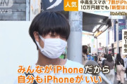 高校生iPhoneユーザー「別に性能とかどうでもいい、皆が使ってるから使う」