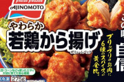 【悲報】冷凍食品業界さん、どうやってもから揚げのサクサク感を再現できない