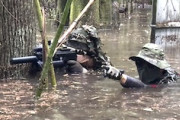 【動画】水没した千葉のサバゲーフィールドを全力で楽しむ人達（ノ∇`）