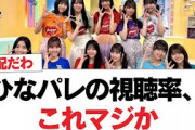 【日向坂46】ひなパレの視聴率、これマジか︎『ひなパレ』今更ながらTikTok開設へ︎『ひなパレ』清水理央、ソロ歌唱ｷﾀ【日向坂・日向坂で会いましょう】