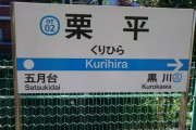 川崎市の小田急栗平駅近くで男子高校生が刺される　刺した人物は逃走中