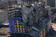 建設中に突然崩壊してしまったハードロックホテル（ニューオーリンズ）の現在。