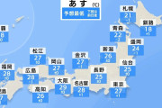 暑さの最盛期へ　梅雨明け酷暑に警戒　今週は名古屋で40℃予想　熱中症に警戒を