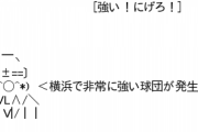 【強い！にげろ！】(*^◯^*)横浜で非常に強い球団が発生しました【対ホークス9年振り勝ち越し】　