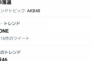 【朗報？】AKB48、トレンド入り