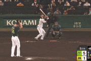 阪神小幡「結果残さないと」１軍初出場初スタメン初安打となる三塁打