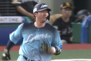 西武・柘植世那、母校勝利を祝う4年ぶりのホームラン！