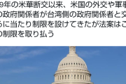 【朗報】トランプ大統領、台湾との交流制限を解除しお友達に