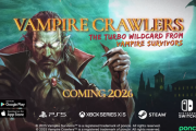 『ヴァンサバ』新作 デッキ構築ローグライト『Vampire Crawlers: The Turbo Wildcard from Vampire Survivors』が発表、2026年発売予定