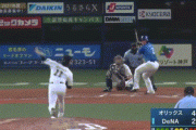 【DeNA対オリックス】DeNA・牧、9回裏2アウト1塁から同点2ランホームラン！！！！！！！！