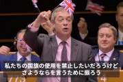 【悲報】EUさん、離脱するイギリスに「成功を祈る」と言おうとして「せいせいした」と言い間違える