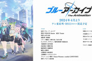 『ブルーアーカイブ The Animation』の放送日時が決定！！
