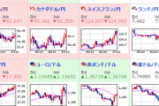 【為替相場】ドル円・クロス円安定して上昇中　１ドル１１４円台半ばに