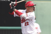カープ中村奨成「甘い世界ではないということはよく分かっています」