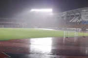 【動画】天皇杯 富山vs.新潟、雷雨で試合中断しまくり→結局試合中止に