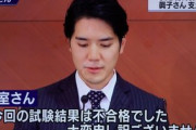 【悲報】小室圭さんの不合格を聞いた秋篠宮夫妻が放心状態だと日本人の間で話題にｗｗｗ