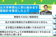 日本維新の会「私立高校無償化！私立大学無償化！」私立大学「せやっ！授業料あげとこ！！！」