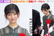 乃木坂46 池田瑛紗、所作が美しすぎるテープカット　“現役藝大生”が国内最大級アートフェアに登壇　　『アートフェア東京 19』テープカットイベント