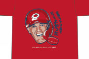 カープ『ケビン・クロン来日初ホームランTシャツ』発売「広島のファンの前で打ててよかった！」