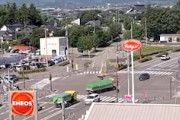 【動画】信号無視か？山梨県道5号で発生した右直事故の瞬間。