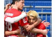 【サッカー】堂安律、左足の鮮やか一撃で決勝弾！守備でも奮闘しフライブルクを2試合ぶり勝利へ導く