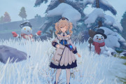 【原神】バーバラちゃん、雪だるまちゃん完成でーーす