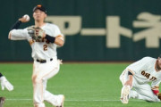巨人・坂本勇人、右膝内側側副靱帯損傷