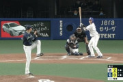 【GIF】バンテリンドームで投げる奥川くん、神宮の時と明らかに違う球を投げてしまう…