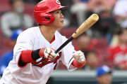 カープ坂倉が今季初の猛打賞＆4号2ラン！新井監督「捕手はすごく重労働。徐々にらしさ出てきた」