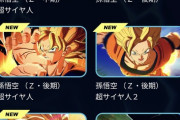 ドラゴンボールの最新ゲーム、悟空だけで11キャラもいる
