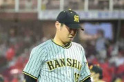 【阪神】西勇輝今季ワーストタイ５失点で５敗目、連続クオリティースタートは７試合でストップ
