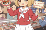 かっぱ寿司deハッピーニューイヤン＠柏の人