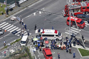 大津園児死傷事故　右折の女に、禁錮4年6月の判決 (求刑禁錮5年6月)