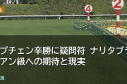 神戸新聞杯ロブチェン辛勝に疑問符・・三冠の期待と現実