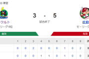 【試合結果】ヤクルト3-5広島　サンタナ2号　石山打たれ敗戦