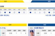 【実況・雑談】 4/4 中日vs阪神（京セラD）14:00～　先発 小笠原-ガンケル