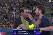 好調ノリーがナダルに逆転勝利！ナダル最初の公式戦は黒星スタート！