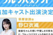 【=LOVE】野口衣織、舞台『フルーツバスケット 2nd season』に出演決定?