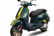 ベスパ「GTSスーパー150／スプリント150」に往年のレーサーをほうふつさせる特別仕様車が登場