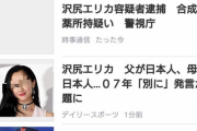 【画像】沢尻エリカの父は日本人、母は〇〇人だった！？ｗｗｗｗｗｗ