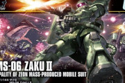 旧ザクとゲルググのリバイブも来る？「HG 1/144 ザクII」のパケ絵がカッコいい