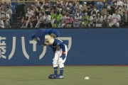 【悲報】プロ野球マスコットに不正疑惑　やらせか？