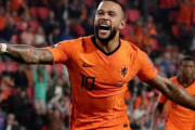 デパイが2発のオランダ、4ゴール快勝でファン・ハール再任後初勝利を飾る！