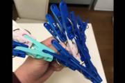 【悲報】ベランダの洗濯バサミ全滅する