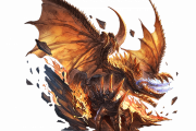 【グラブル】風古戦場のボスは『黄金の邪竜』！既にファフニールが存在するため改名させられてしまった悲しき神バハ産ドラゴン