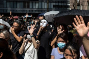 【香港デモ】香港がきょう覆面禁止法の制定計画を公表の公算