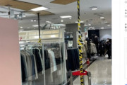 韓国のデパートで天井に亀裂 → そのまま営業継続……なぜなら韓国では「天井崩壊」くらいはよくあることだから