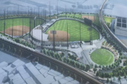 【悲報】新ファーム施設のメインスタジアム・・・海からの「浜風」が吹き付ける模様←何を再現しとんねん