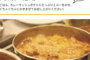 【画像】タモリ「カレーは混ぜて食え」
