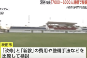 ASPスタジアム改修の場合「7000～8000人規模で整備可」　沼谷秋田市長、新スタの検討経過示す